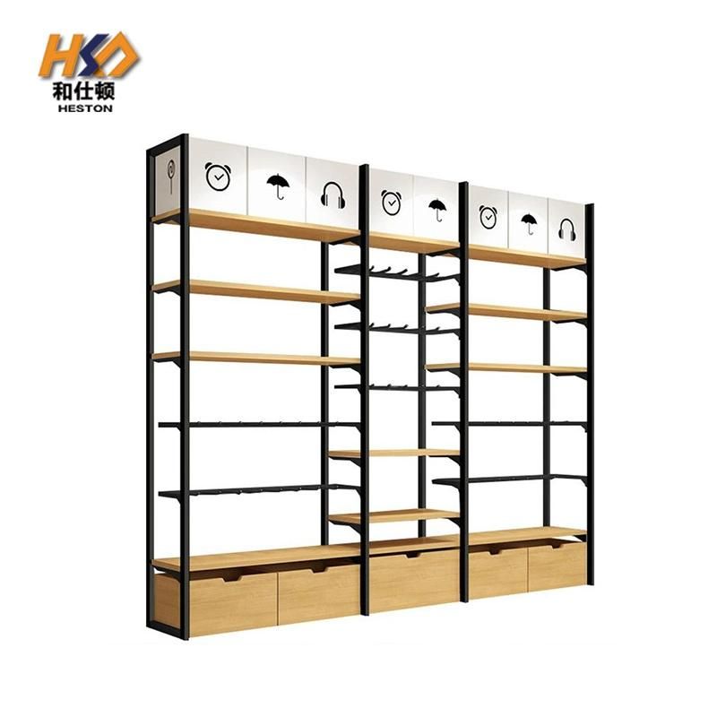 Heavy Duty Double Sided Grocery Store Display Racks Small Supermarket Shelf