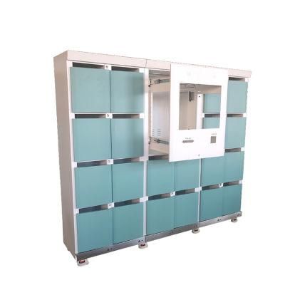 Densen Customized Outdoor Waterproof Metal Express Storage Cabinet Smart Cabinet with Kerong Smart Storage Locker