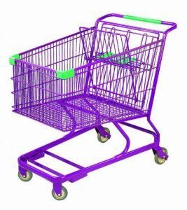 Shopping Trolley Manufacture Metal and Zinc/Galvanized/ Chrome Surface 9114