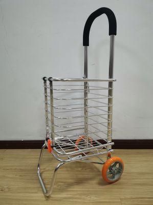Factory Lightweight Portable Shopping Trolley Foldable Cart