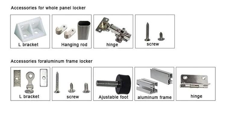 High Quality Waterproof HPL School Locker Fireproof HPL Changing Locker