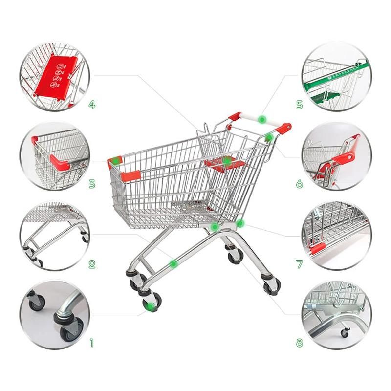 High Quality Foldable Shopping Trolley Cart