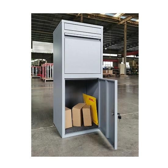 Fas-158 Germany Wholesale Tall Large Anti Theft Outdoor Smart Mailbox Metal Parcel Delivery Box