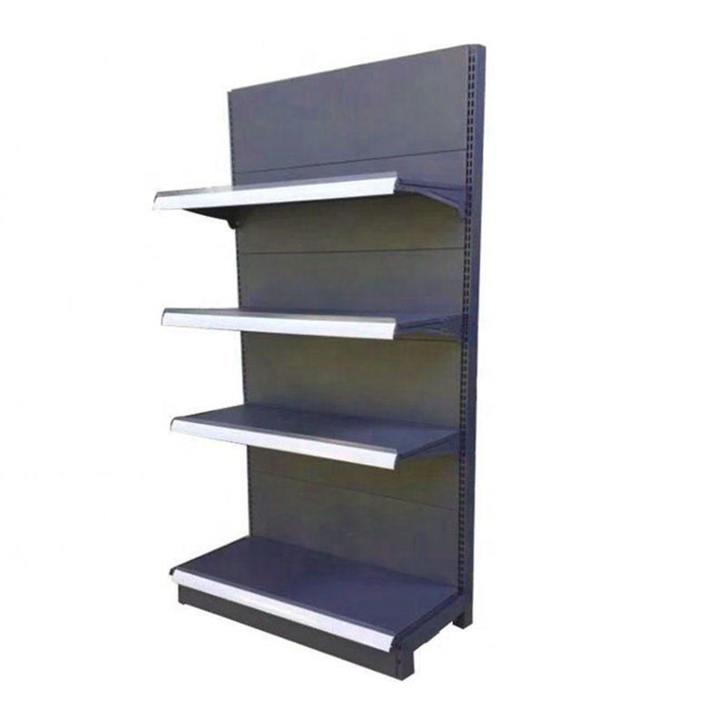 Multifunctional Grocery Quality Supermarket Metal Display Shelf