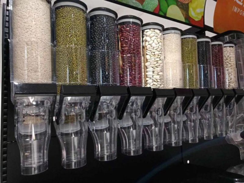 New Arrive Gravity Bin Bulk Food Dispenser with 10cm Wide