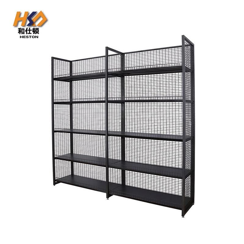Grocery Store Metal Display Racks Gondola Shelving Supermarket Shelf