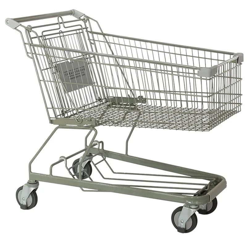 Hot Selling Item Satin Material 4 Wheel Shopping Trolley