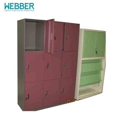 Chinese Manufacture Waterproof Cold Rolled Steel Locker