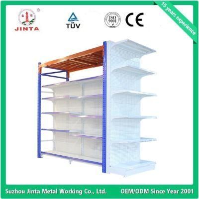 Retail Store Display Supermarket Gondola Double Sided Robust Rack