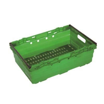 Cheap Large Flat Bottom Vegetable Plastic Basket Fruit Display Basket