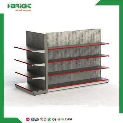 Retail Collapsible Steel Display Stand Supermarket Shelf