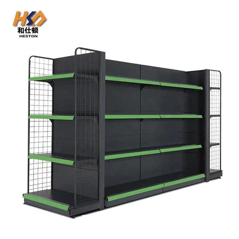 Grocery Snacks Display Stand Racks Metal Display Shelf General Gondola