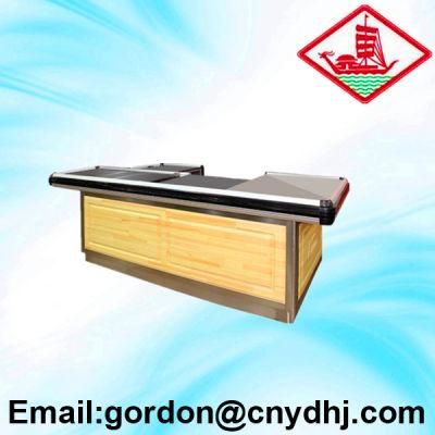 Electric Supermarket Cashier Counter for Sale