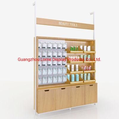 High End Cosmetic Design Shop Furniture Makeup Counter Display Cabinet Showcase