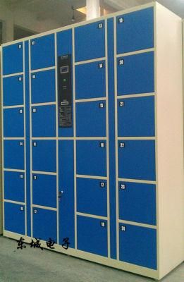 Blue Supermarket Storage Steel Locker with CE and ISO