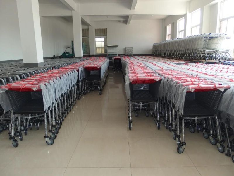 Sales Plastic Shopping Cart Supermarket Plastic Trolley High-Grade Plastic Trolleys