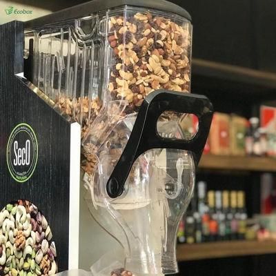 Plastic Bulk Cereal Biscuit Coffee Bean Food Dispenser Candy Bins
