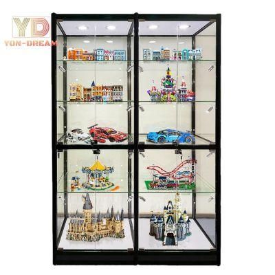 China Factory Direct Sale Toys Glass Kiosk Display Yd-Gl005