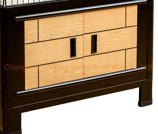 Supermarket Display Counter Wooden Promotional Table