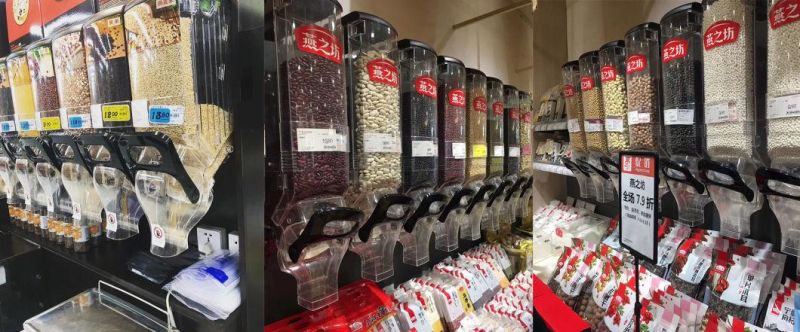 Ecobox BPA Free&FDA Approval Bulk Food Dispensers for Supermarket