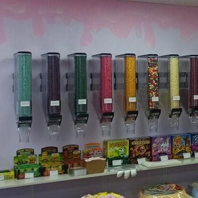 Plastic Food Grade Dry Food Dispenser Snack Dispenser Candy Dispenser