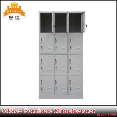 Knock Down Structure 12 Door Metal Locker