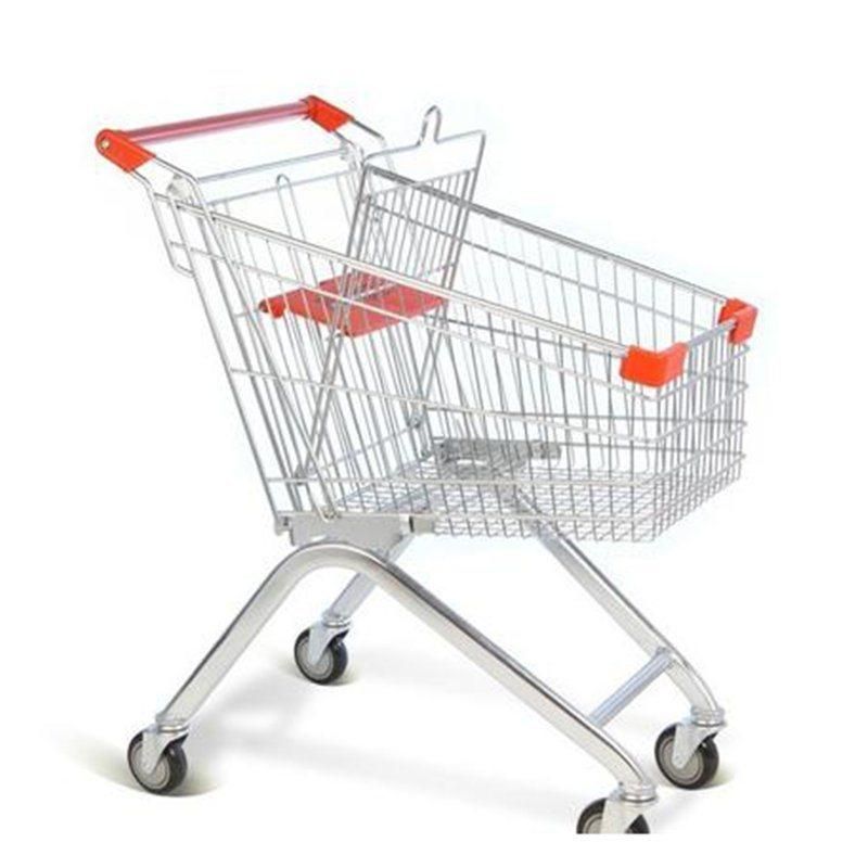 Wholesale High Quality 60L-240L Trolley Cart Supermarket Shopping Trolley