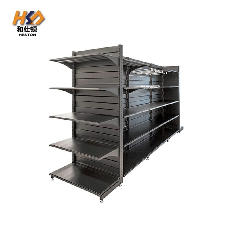 Gondola Steel Back Panel Supermarket Display Shelf