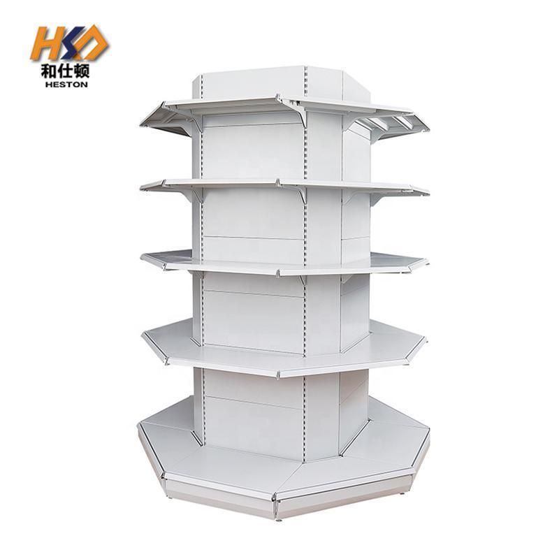 Cold-Rolled Wire Shelf Multi-Layers Gondola Supermarket Display Racks