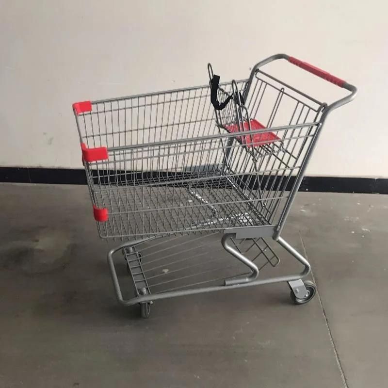Best Selling Supermarket Convenience Shopping Trolley Cart