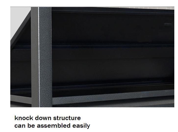 Metal Home Goods Show Shelf Storage Rack