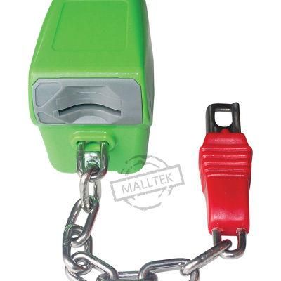 High Quality Supermarket Shopping Trolley Plastic Coin Locks with Anti-Theft