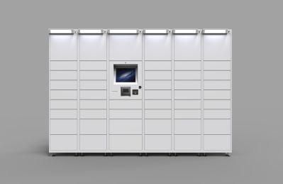 Combination Cold Rolled Steel DC Smart Lockers Parcel Locker with CE, ISO