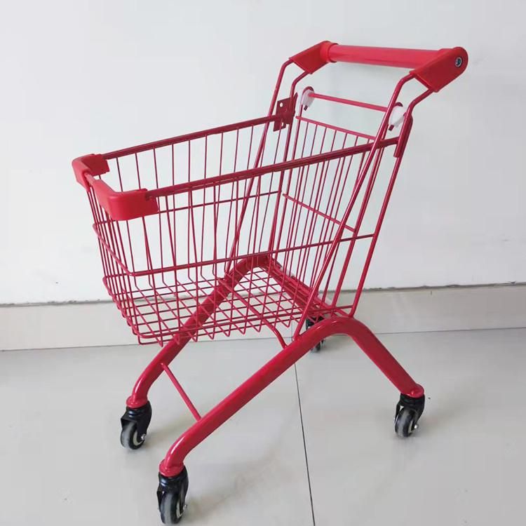 Shopping Mall Car Trolley Supermarket Child Size Shopping Cart Trolley