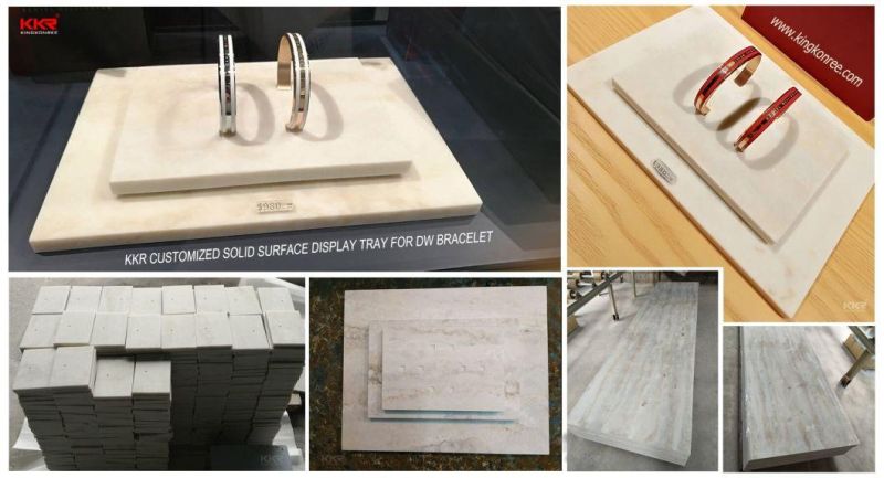 Solid Surface Corian Retail Display Fixtures