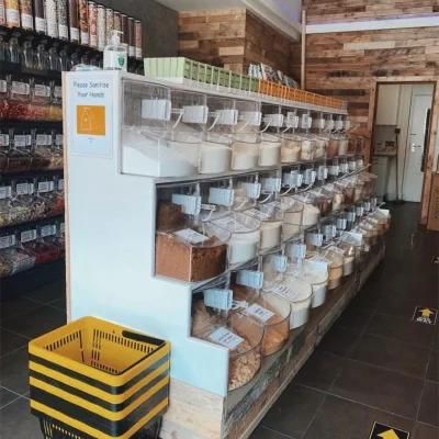 Plastic Bulk Food Bin Bulk Candy Bin Scoop Bin