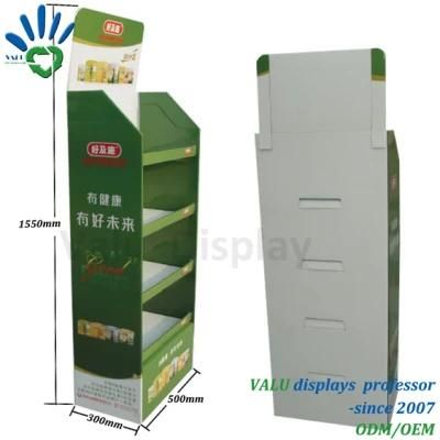 Cardboard Paper Display Stackable Display Stand Carton for Stationery