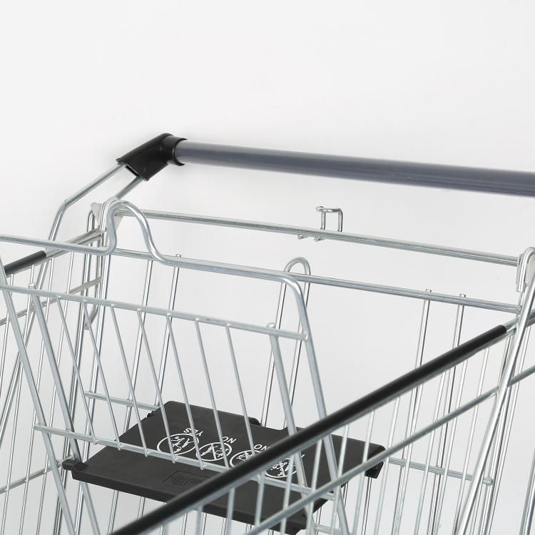 150L Large Metal Supermarket Shopping Trolley for Big Sale