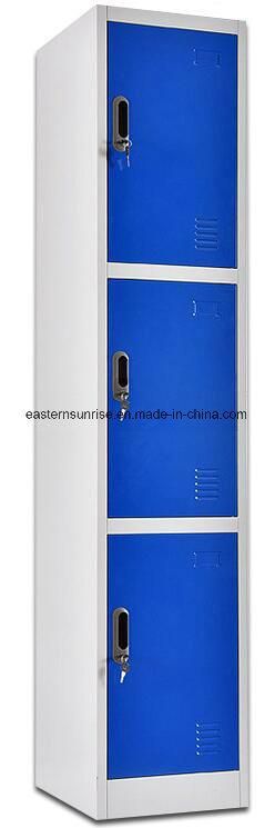 Steel Metal Iron 3 Tier Door Locker