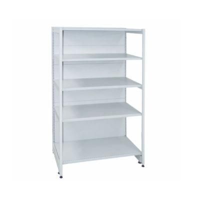 Cold Rolled Steel Multi Posts Stand Double Sided Supermarket Shelf