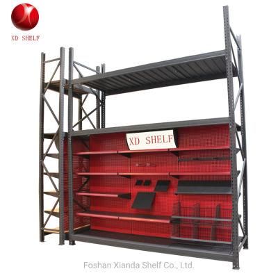 Tool Equipment Integrated Rack Shelving for Construction DIY Tool Equipment Depot Top Seller Double-Sided Warehouse Shelving