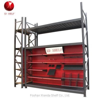 Tool Equipment Integrated Rack Shelving for Construction DIY Tool Equipment Depot Top Seller Double-Sided Warehouse Shelving