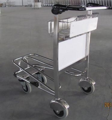 Airport Luggage Trolley Made of Stainless Steel 201