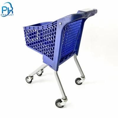Plastic Material Supermarket Child Size Shopping Cart