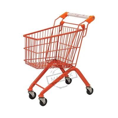 Hot Selling Metal Children Retail Grocery Shopping Trolleys for Child Use