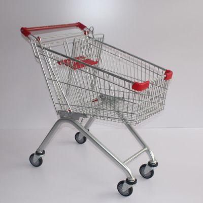 80L Supermarket and Grocery New Type Foldable Shopping Trolley