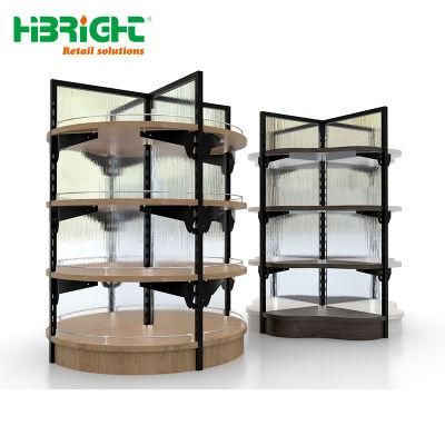 Boutiques Gift Store Wood Round Display Rack