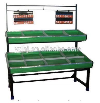 High Quality Metal Store Supermarket Vegetable Rack