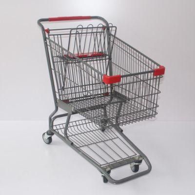 UK 4 Wheel Rolser Promotional Hand Push Shopping Trolley