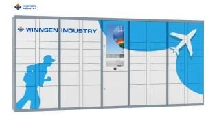 48 Door Barcode Access Rental Locker with Big Touch Screen